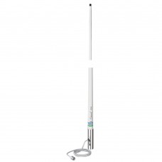 Shakespeare 5104 4' 3db VHF Antenna with Chrome Ferrule and 15' RG-58